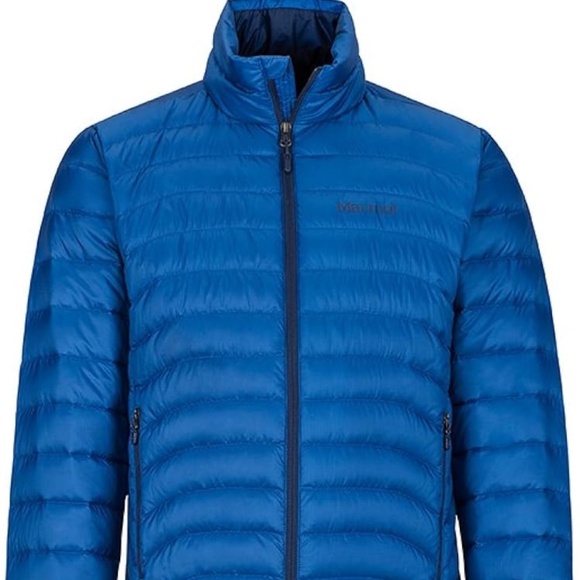 NEW Marmot Tullus Down Jacket Medium/Dark Cerulean - Picture 1 of 4